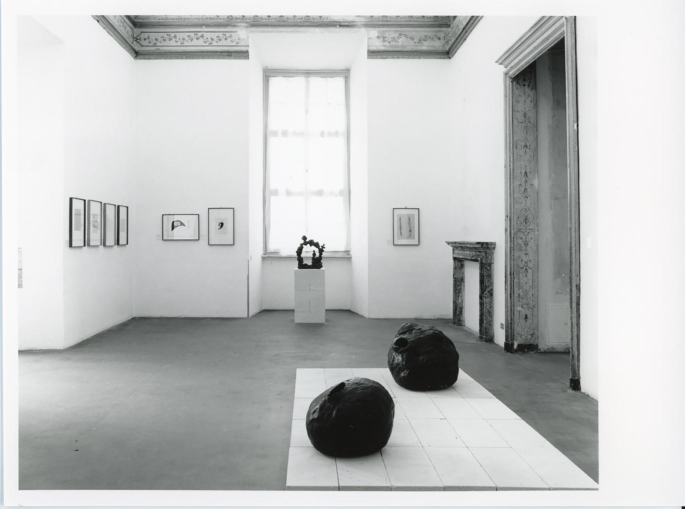 Lucio Fontana, Natura, 1959-60 and Scultura spaziale, 1947